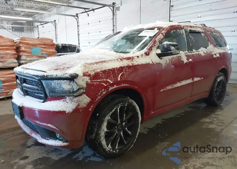 2018 Dodge Durango Gt Awd z USA, uszkodzony, nr VIN 1C4RDJDG3JC194791